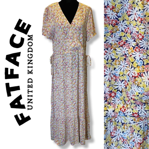 Cute Summer floral maxi dress | Size: 10 - Picture 4 of 15